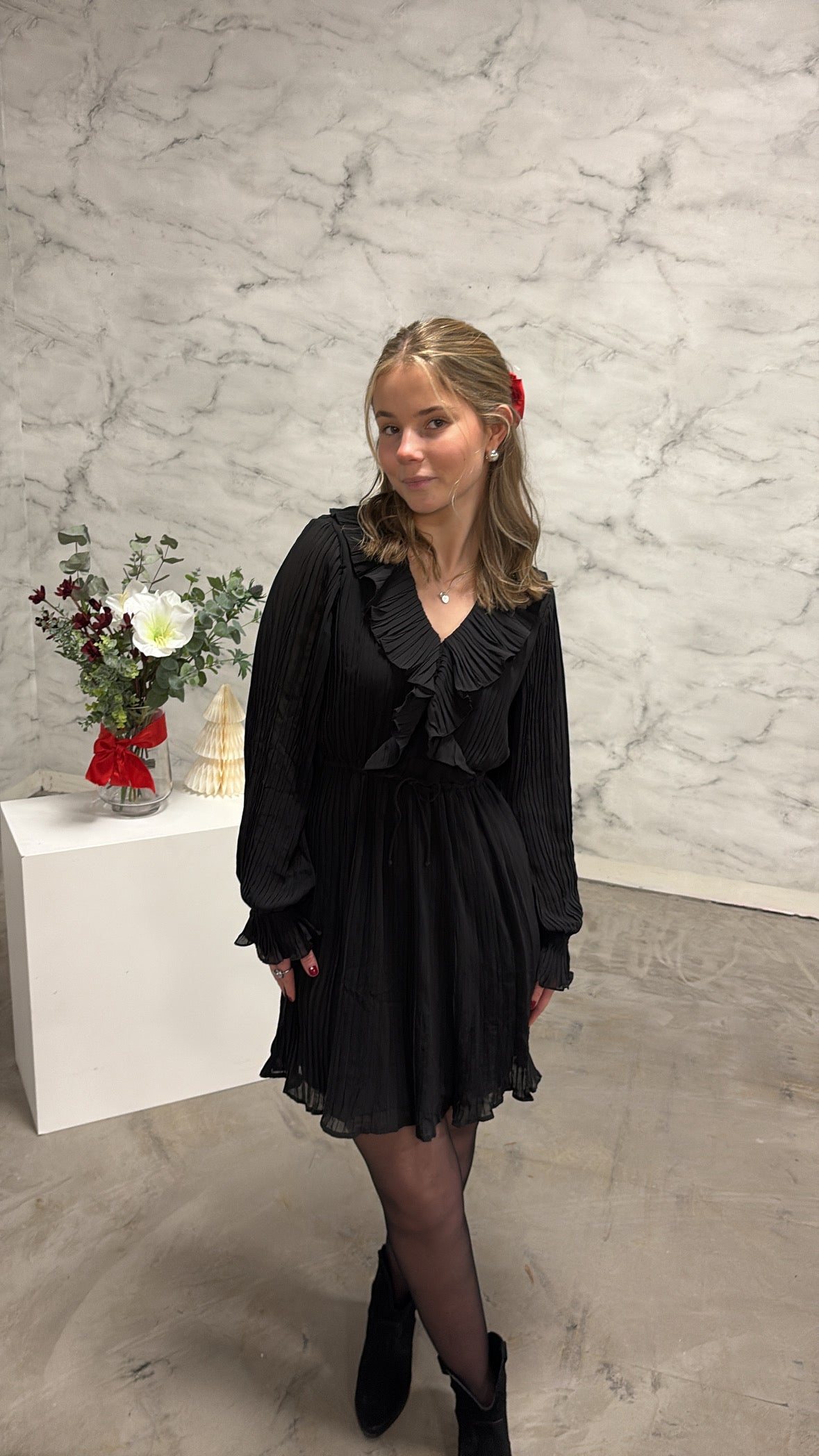 VMDORA Short Dress - Black